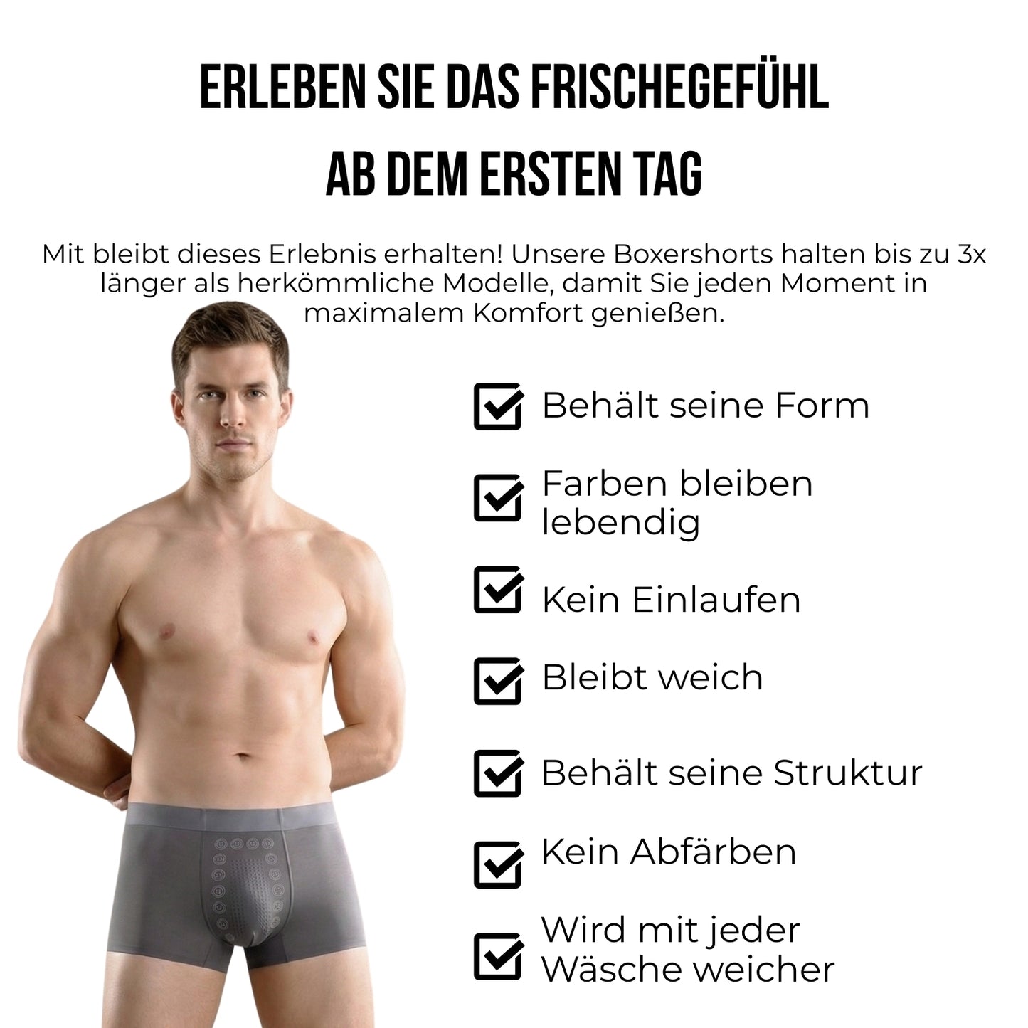 VYRON Boxershorts – Spürbarer Komfort für den ganzen Tag